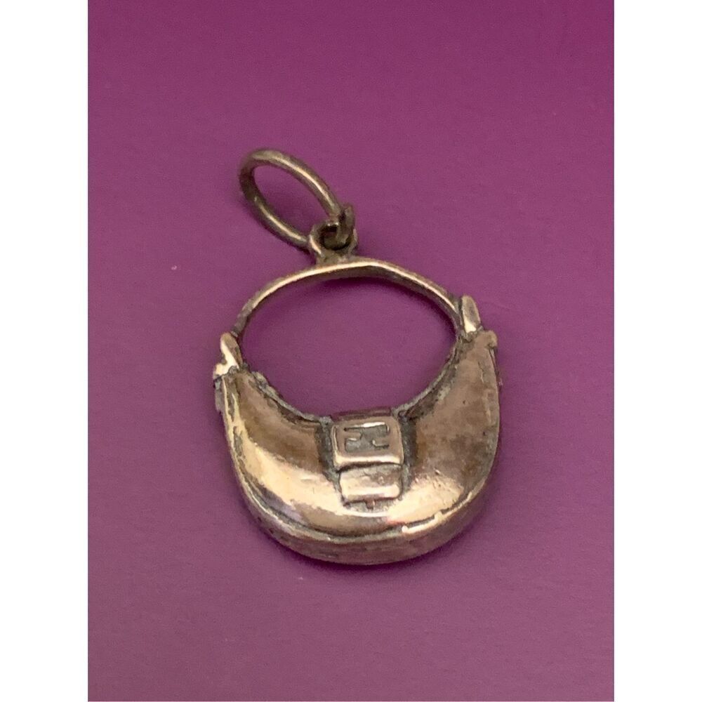 .925 Purse Vintage Sterling Silver Jewelry Charm #purse collectors